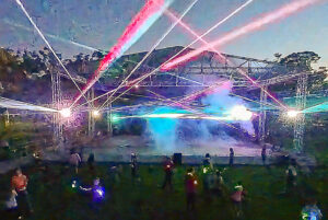 Edge fest Laser Light Show